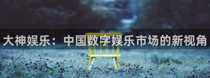盛煌平台体育平台注册：大神娱乐：中国数字娱乐市场的新视角