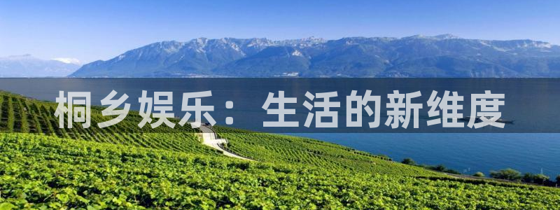 盛煌平台网页版：桐乡娱乐：生活的新维度